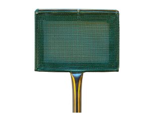Håv 20x15cm, flat PVC, uten skaft