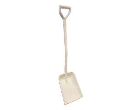 FT ergonomisk spade, 112 cm, hvit