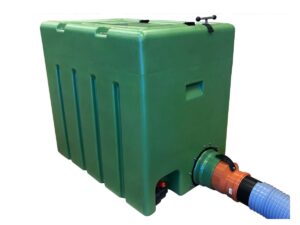 Linn  transportkar, pe, 800 liter m/sluse