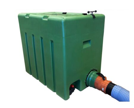 Linn  transportkar, pe, 800 liter m/sluse