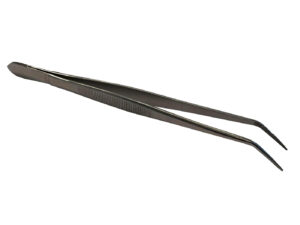 FT pinsett 200mm, syrefast 316L, vinklet