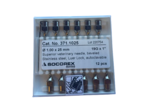 Socorex kanyle 1,0x25 mm